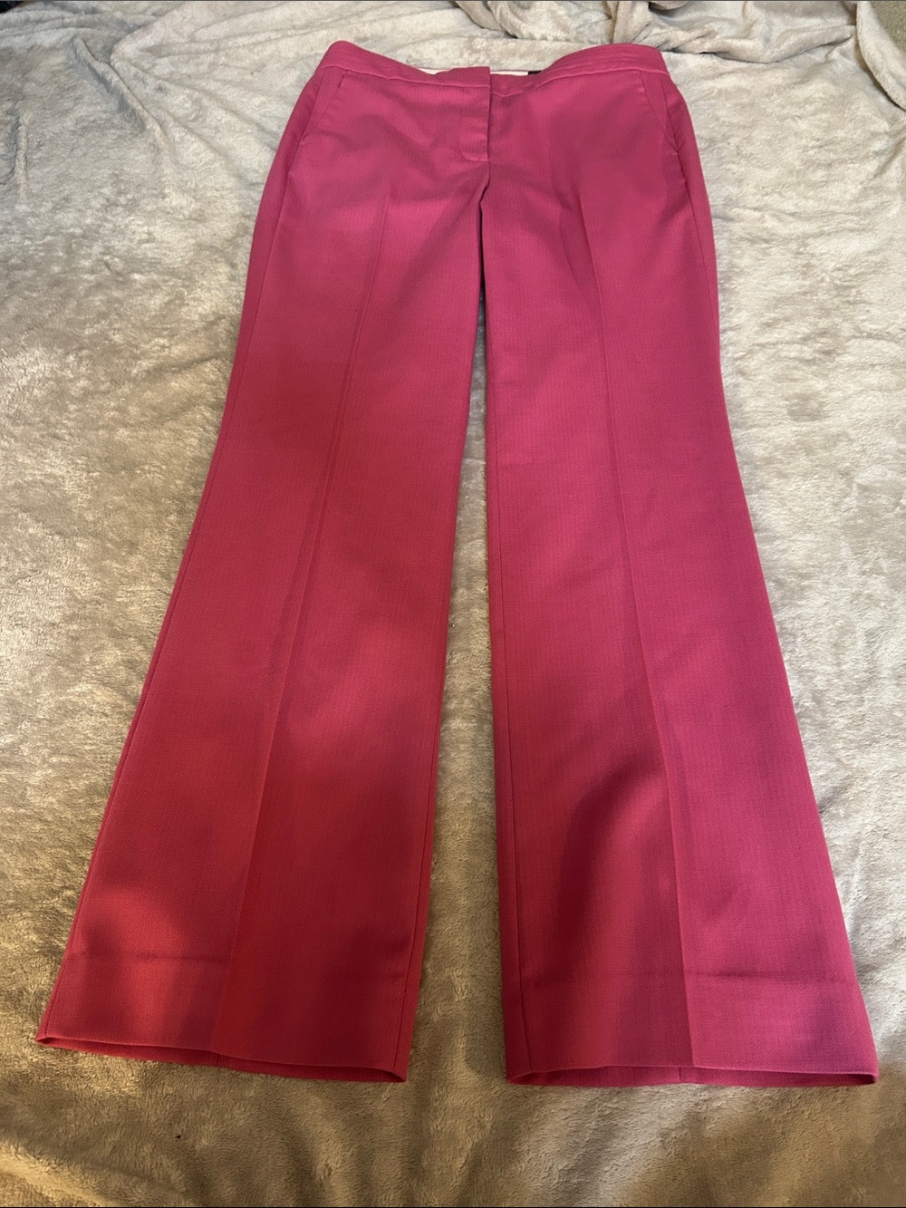 J crew Willa full-length flare pant in Italian city wool blend